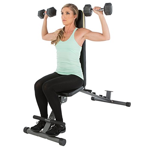 Fitness Reality 810XLT Super Max Power Cage with Optional Lat Pull down Attachment and Adjustable Leg Hold down
