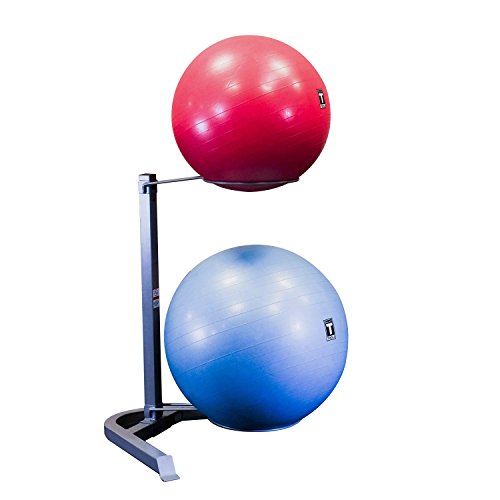 Body Solid Stability Ball Rack, Grey/Black