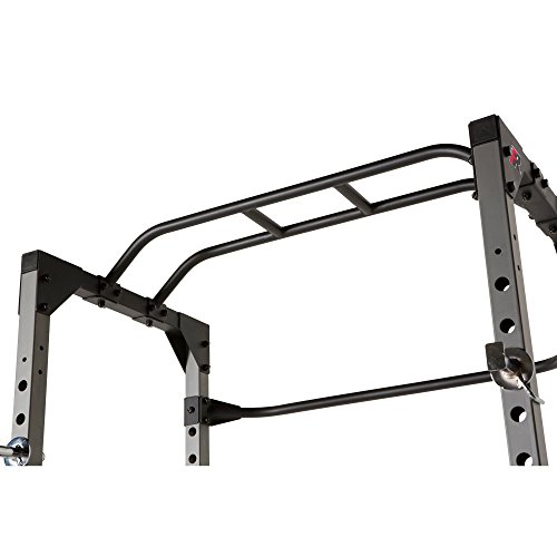 Fitness Reality 810XLT Super Max Power Cage with Optional Lat Pull down Attachment and Adjustable Leg Hold down