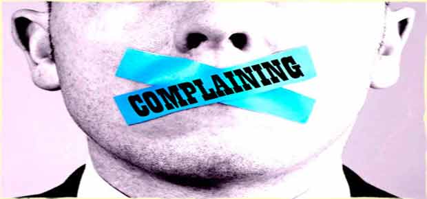 how to stop complaining