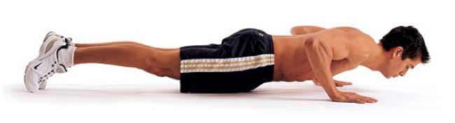 Personal Fitness Improvement with push-ups
