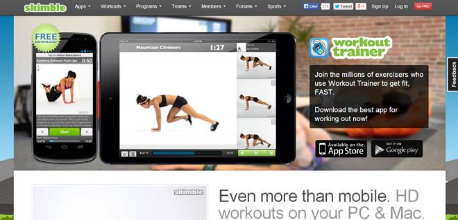 workout trainer app