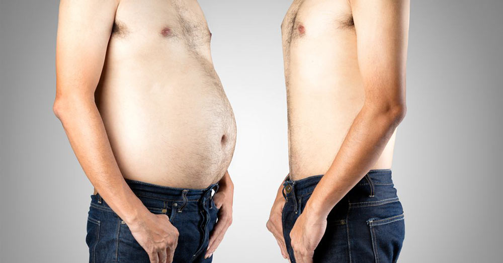 belly fat vs flat belly