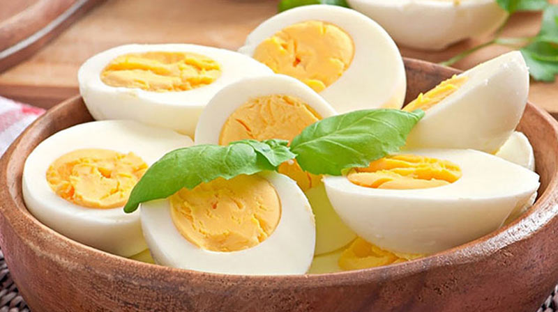 hard boiled egg fast