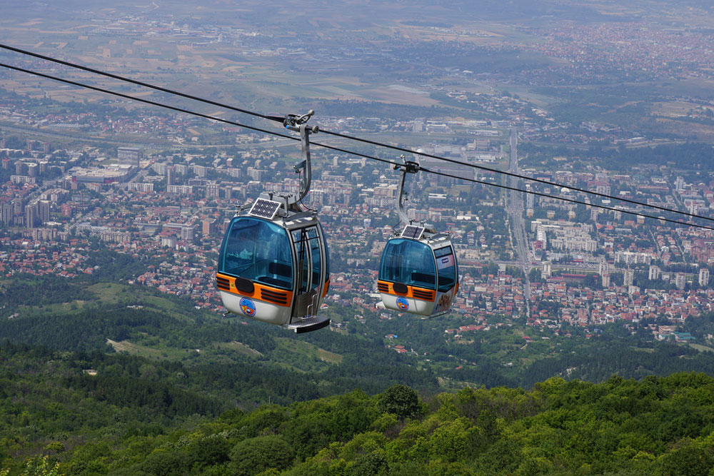 Macedonia Skopje Vodno Mountain