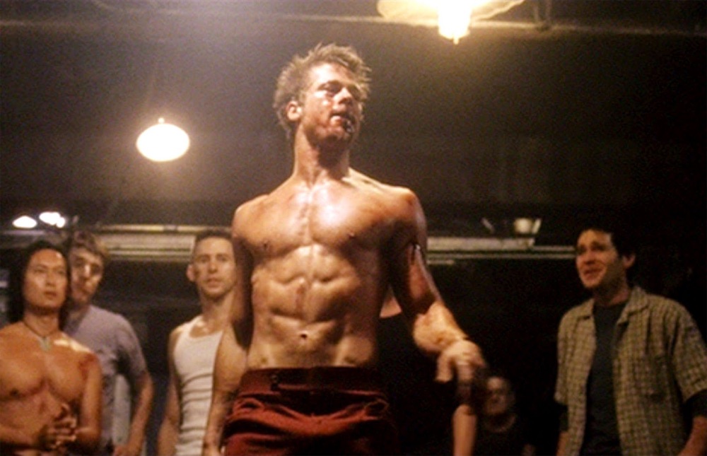 Brad Pitt Fight Club Workout.